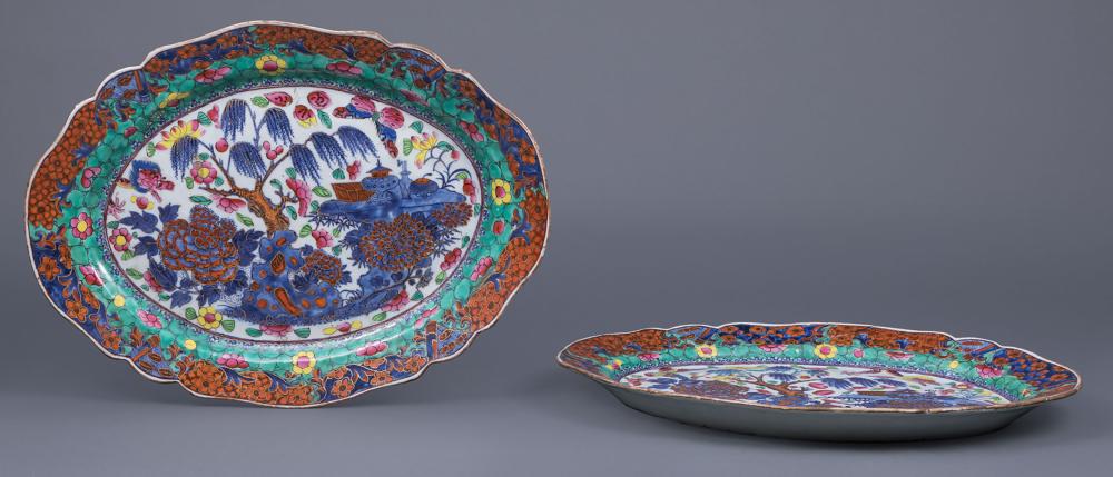 POLYCHROME CLOBBERED CHINESE EXPORT