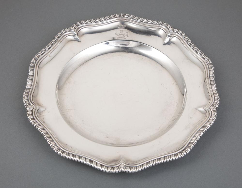 GEORGE III STERLING SILVER PLATEGeorge