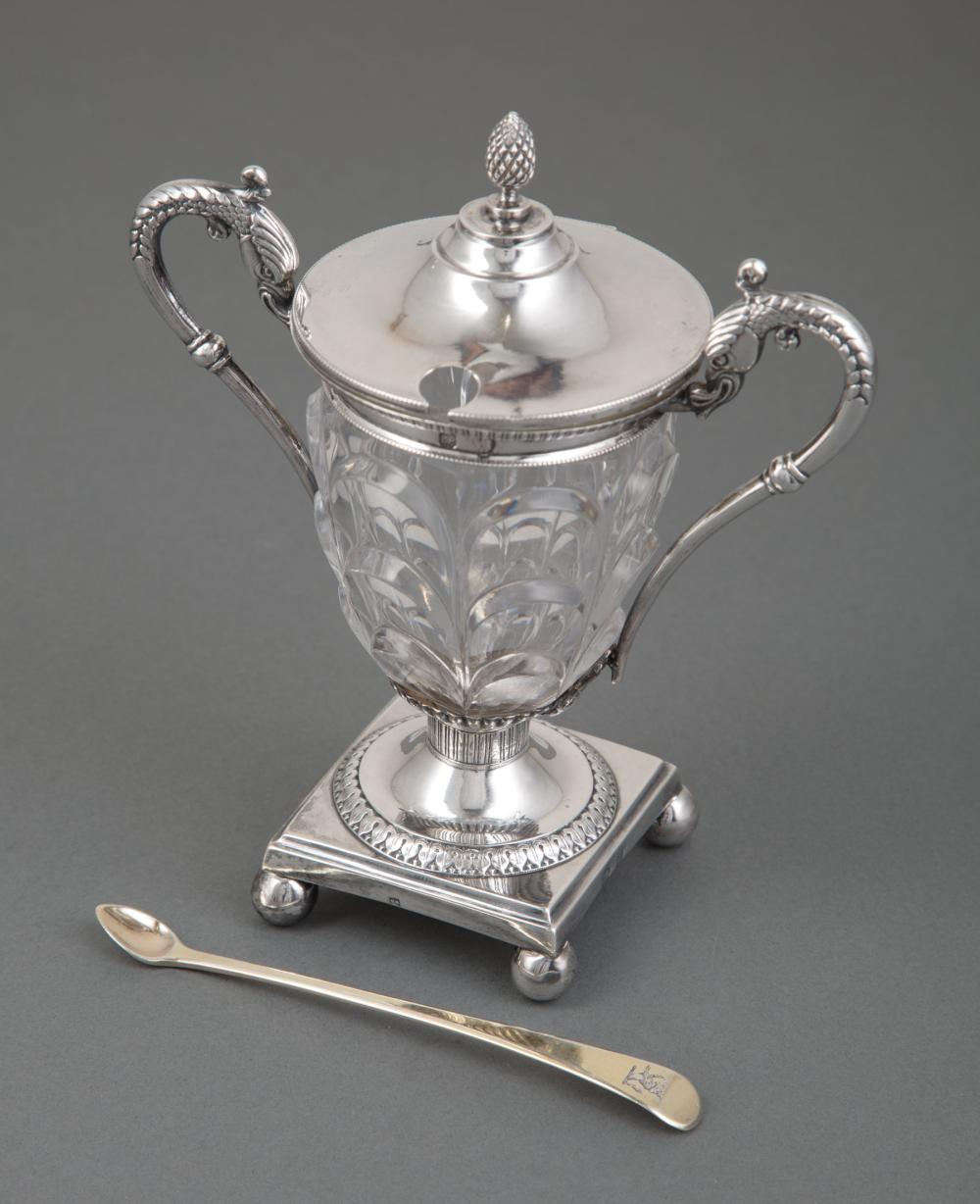 1ST STANDARD SILVER-MOUNTED CRYSTAL