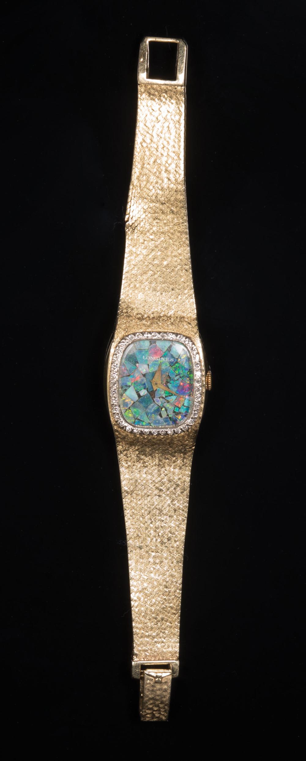 LONGINE OPAL DIAL DIAMOND BEZEL 31cae0