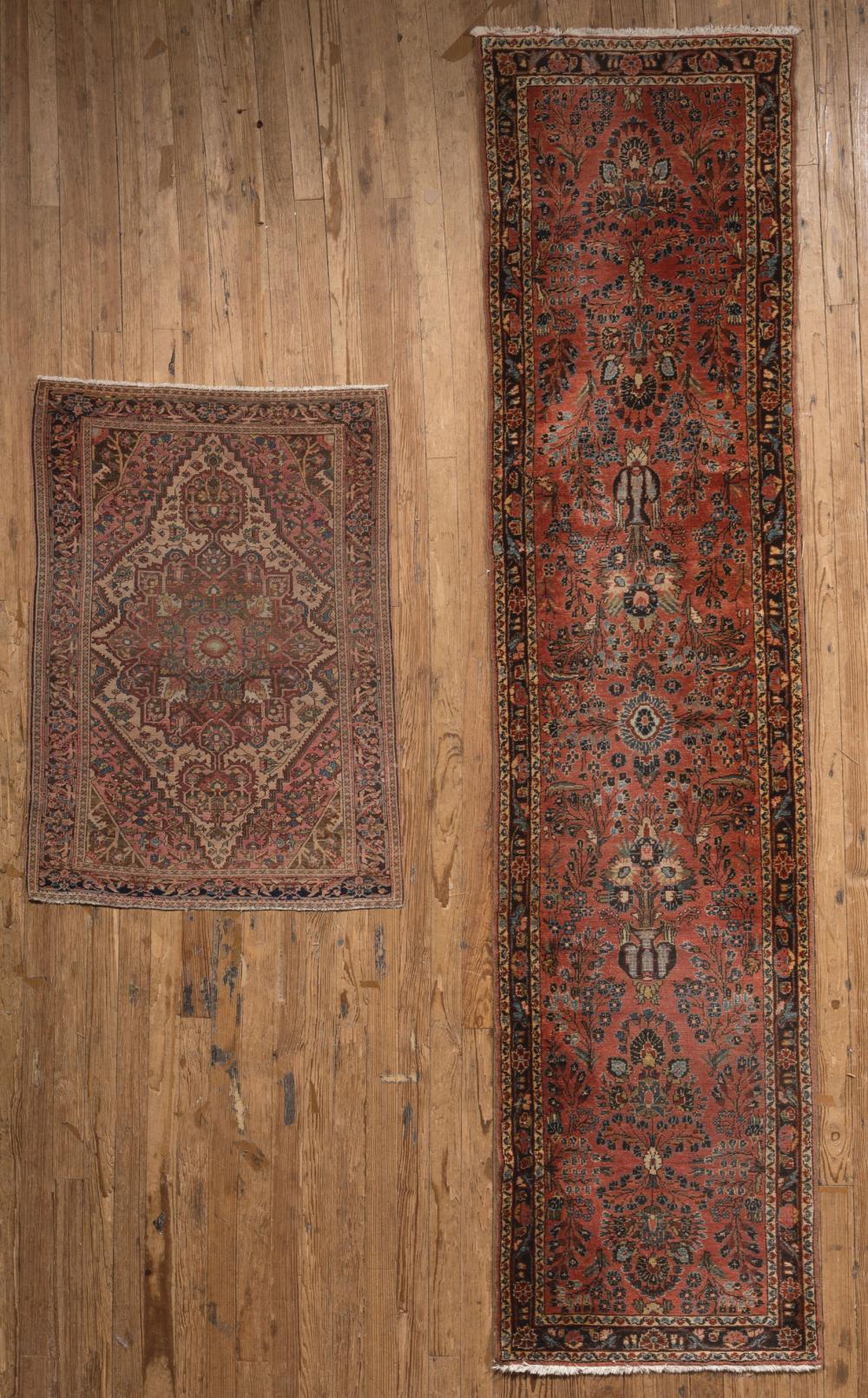 TWO PERSIAN CARPETSTwo Persian 31cbc5