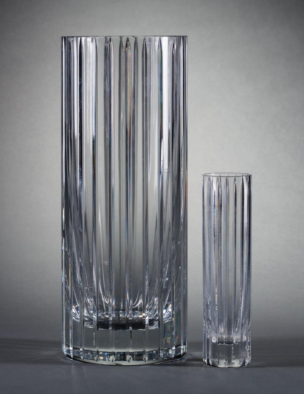 TWO BACCARAT CRYSTAL HARMONIE  31cc18