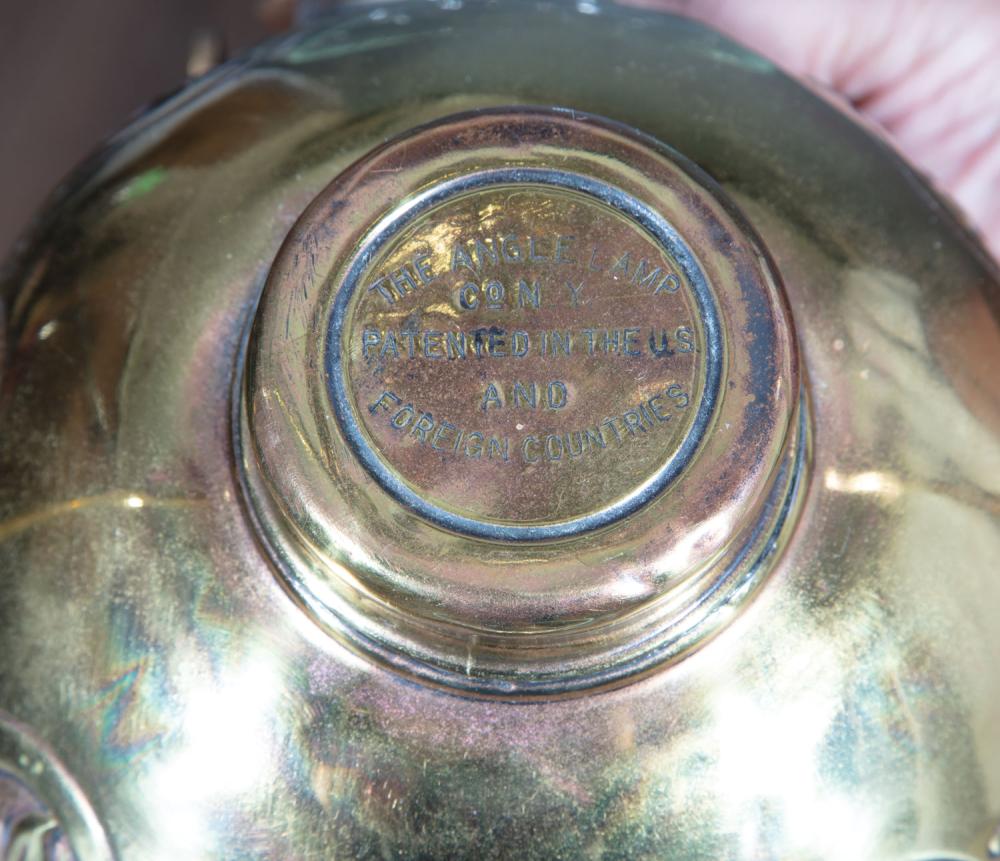 AMERICAN PRESSED BRASS KEROSENE