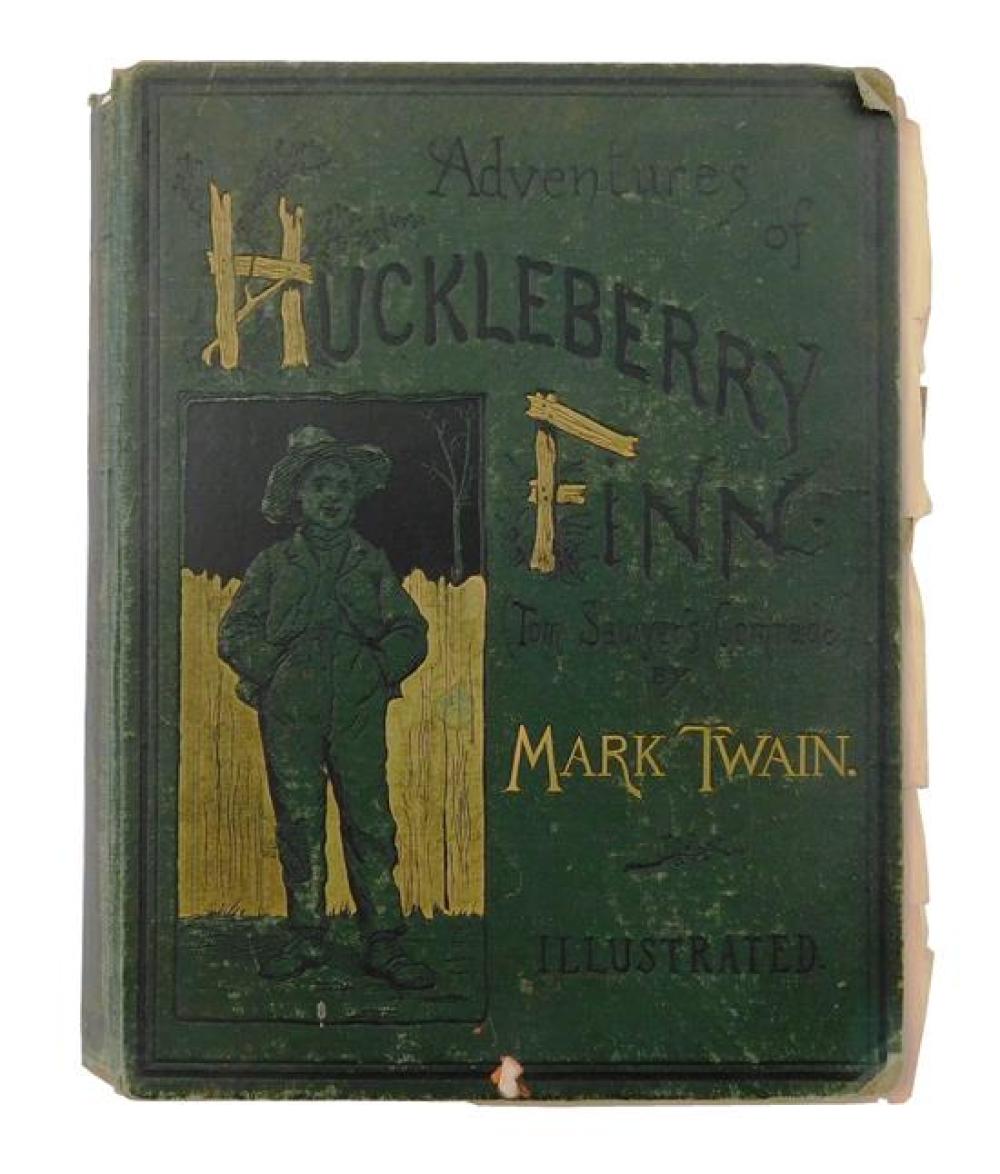 BOOK: "ADVENTURES OF HUCKLEBERRY