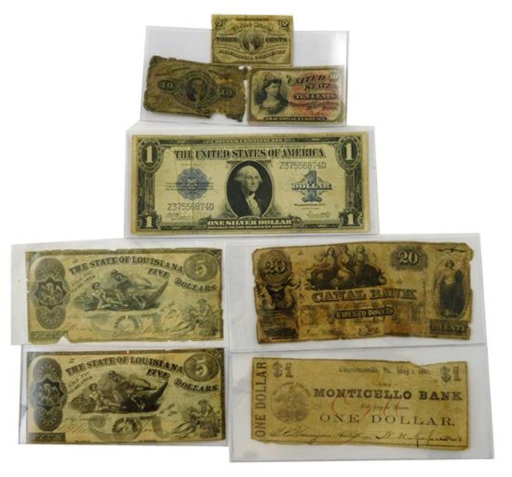  EIGHT BANK NOTES INCLUDING  31ccc1