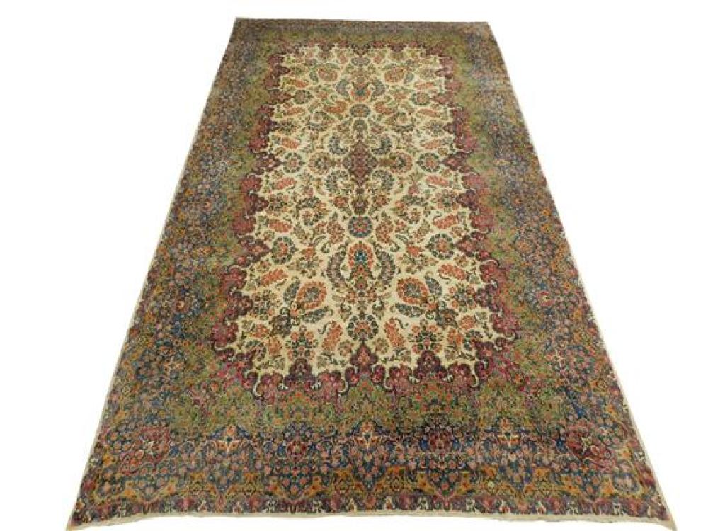 RUG SEMI ANTIQUE PERSIAN KIRMAN 31cce1