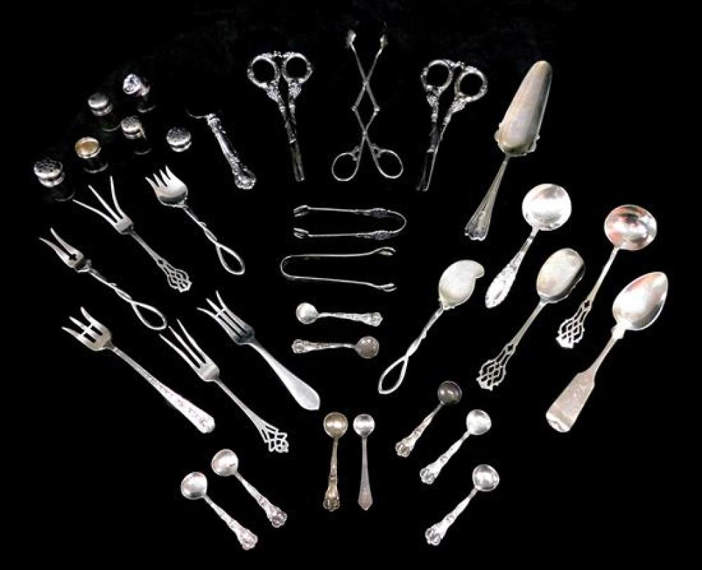 SILVER: 30+ PIECES OF ASSORTED