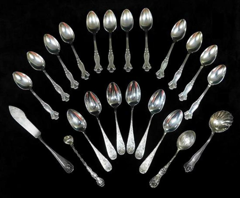 SILVER ASSORTED STERLING FLATWARE  31cd2a