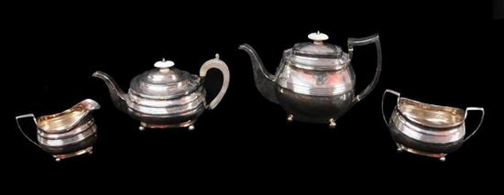 SILVER ENGLISH STERLING TEA SERVICE  31cdde