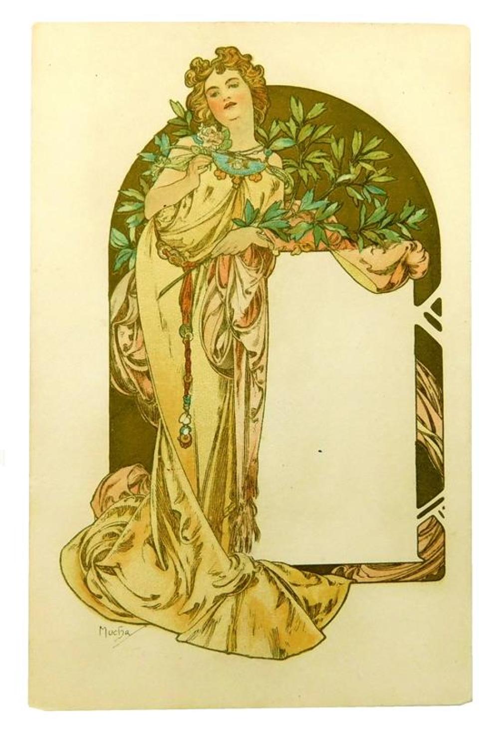 EPHEMERA ALPHONSE MUCHA CZECH  31cdeb