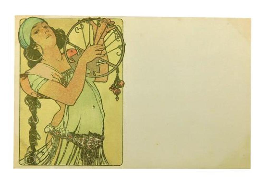 EPHEMERA ALPHONSE MUCHA CZECH  31cdee