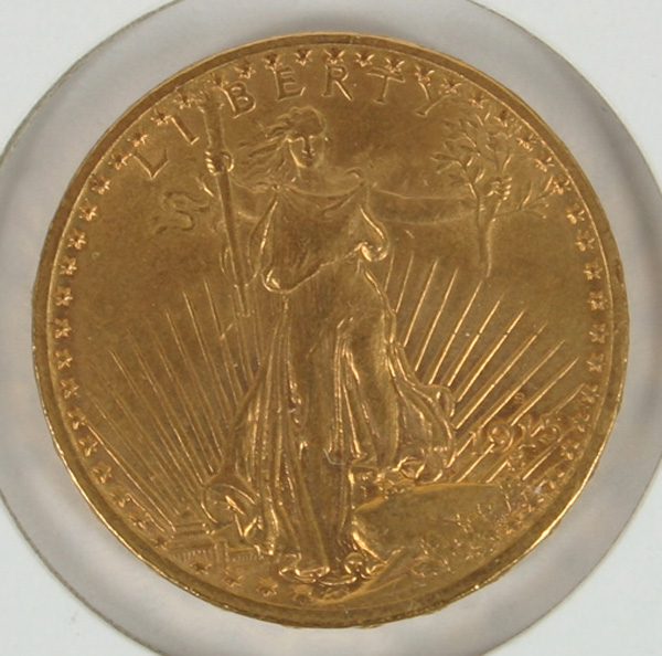 1915 S 20 St Gaudens Gold Coin  4fef0