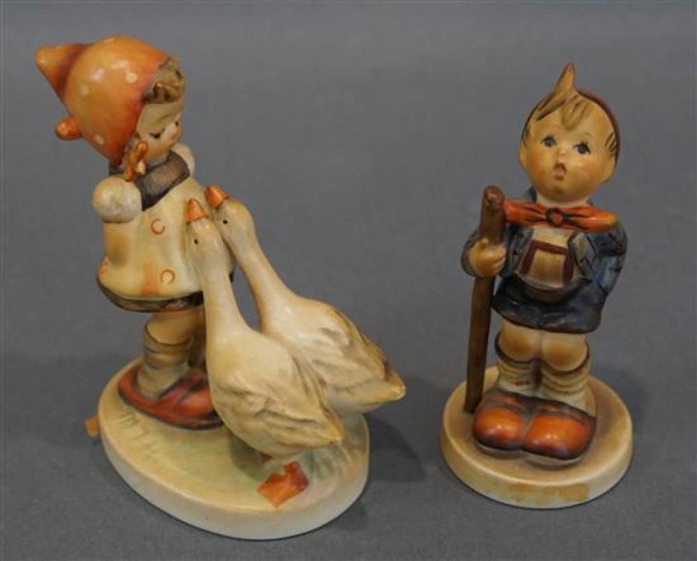 TWO HUMMEL FIGURINES LITTLE HIKER  31f57c