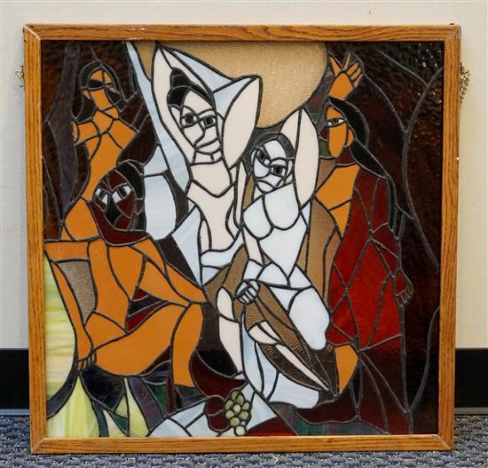 FIGURAL STAINED GLASS WINDOWFigural 31f586