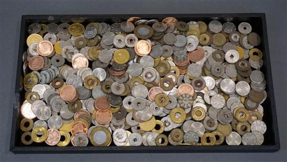 COLLECTION OF FOREIGN COINS AND TOKENSCollection