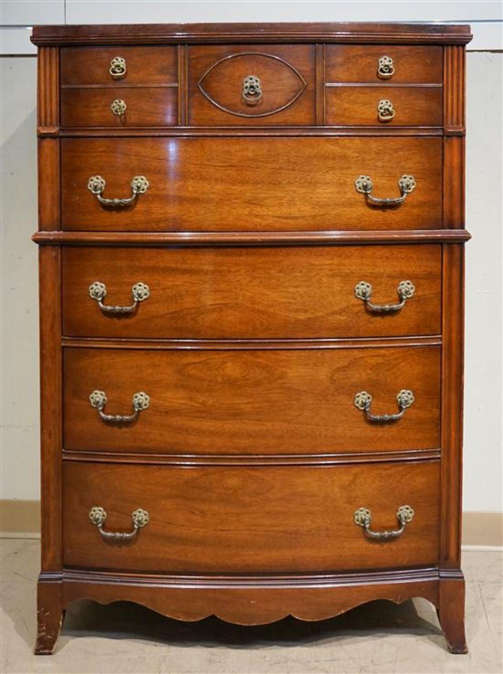 GEORGE III STYLE MAHOGANY GENTLEMAN'S