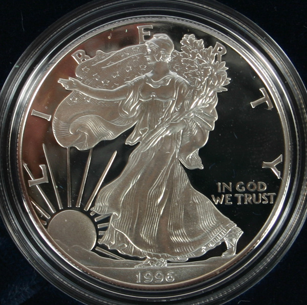 1996 US Mint American Silver Eagle 1