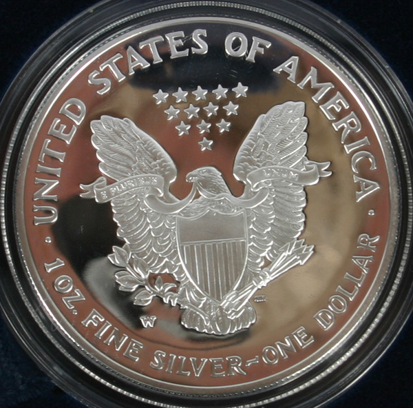 2002 U S Mint American Silver Eagle