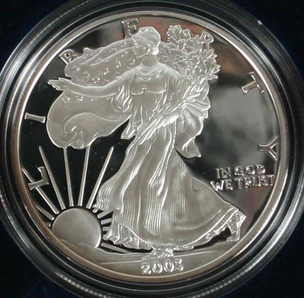 2003 U S Mint American Silver Eagle 4ff05