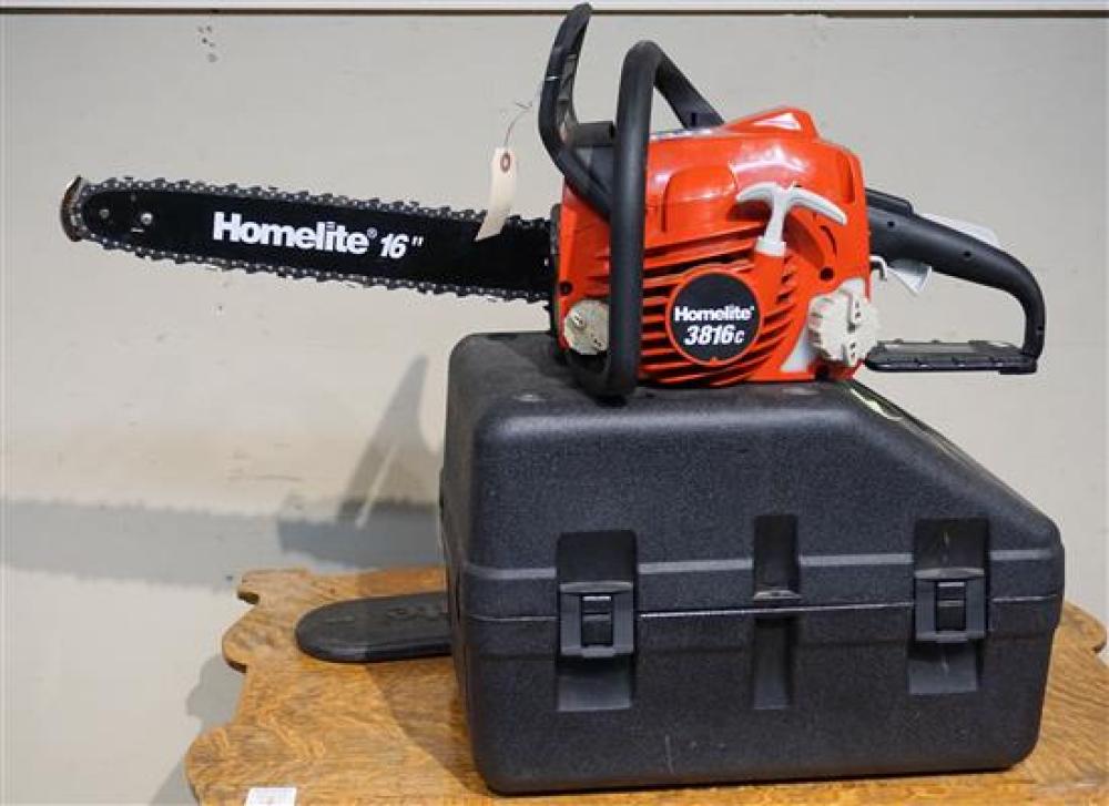 HOMELITE 3816C GAS CHAIN SAW WITH