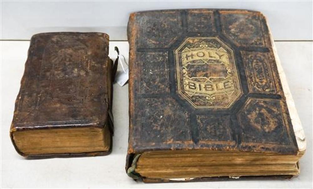 17TH 18TH CENTURY LEATHER BOUND 31f640