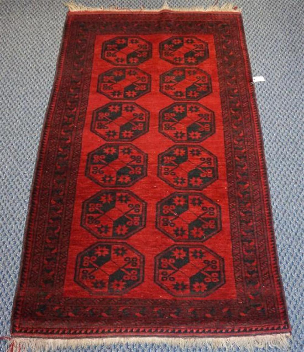 AFGHAN RUG 7 FT 1 IN X 3 FT 11 31f656