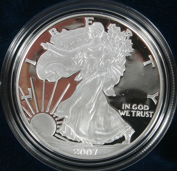 2007 Silver American Eagle 1 oz 4ff09