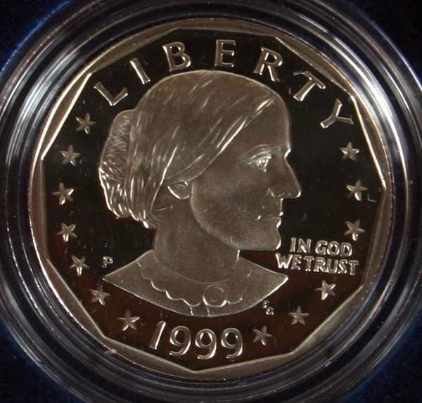 Six 1999 U S Mint Susan B Anthony 4ff19