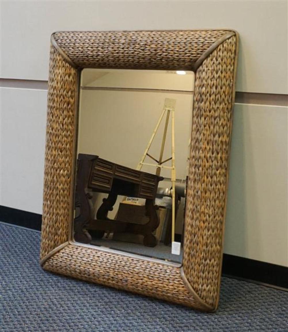 CONTEMPORARY FAUX WICKER FRAME