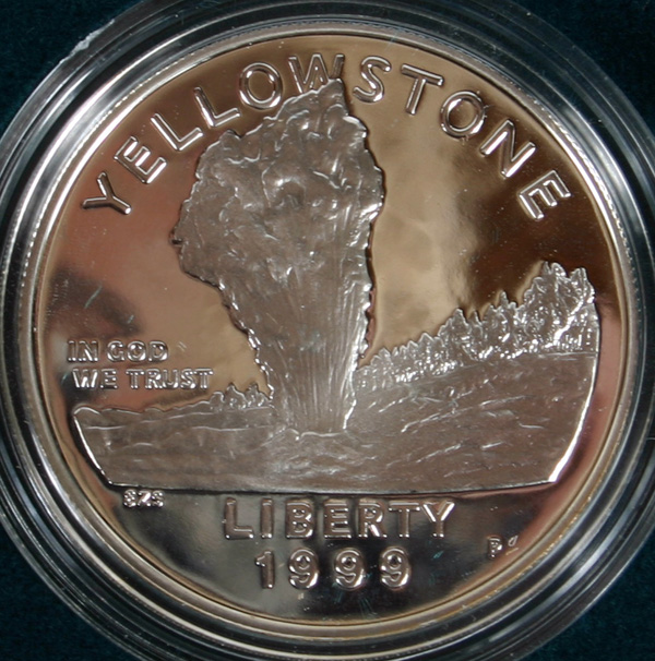 1999 Yellowstone National Silver