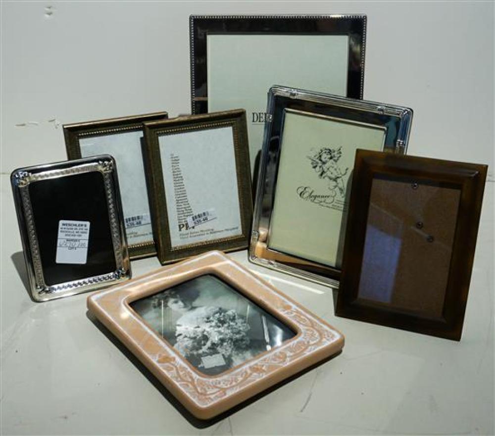 GROUP OF TEN ASSORTED PHOTOGRAPH FRAMESGroup