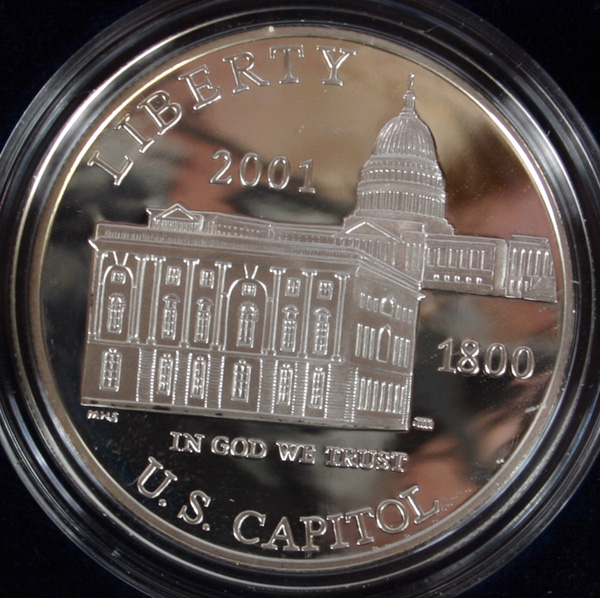 2001 US Mint Capitol Visitor Center 4ff20