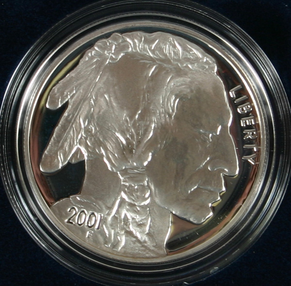 2001 US Mint American Buffalo Silver 4ff23