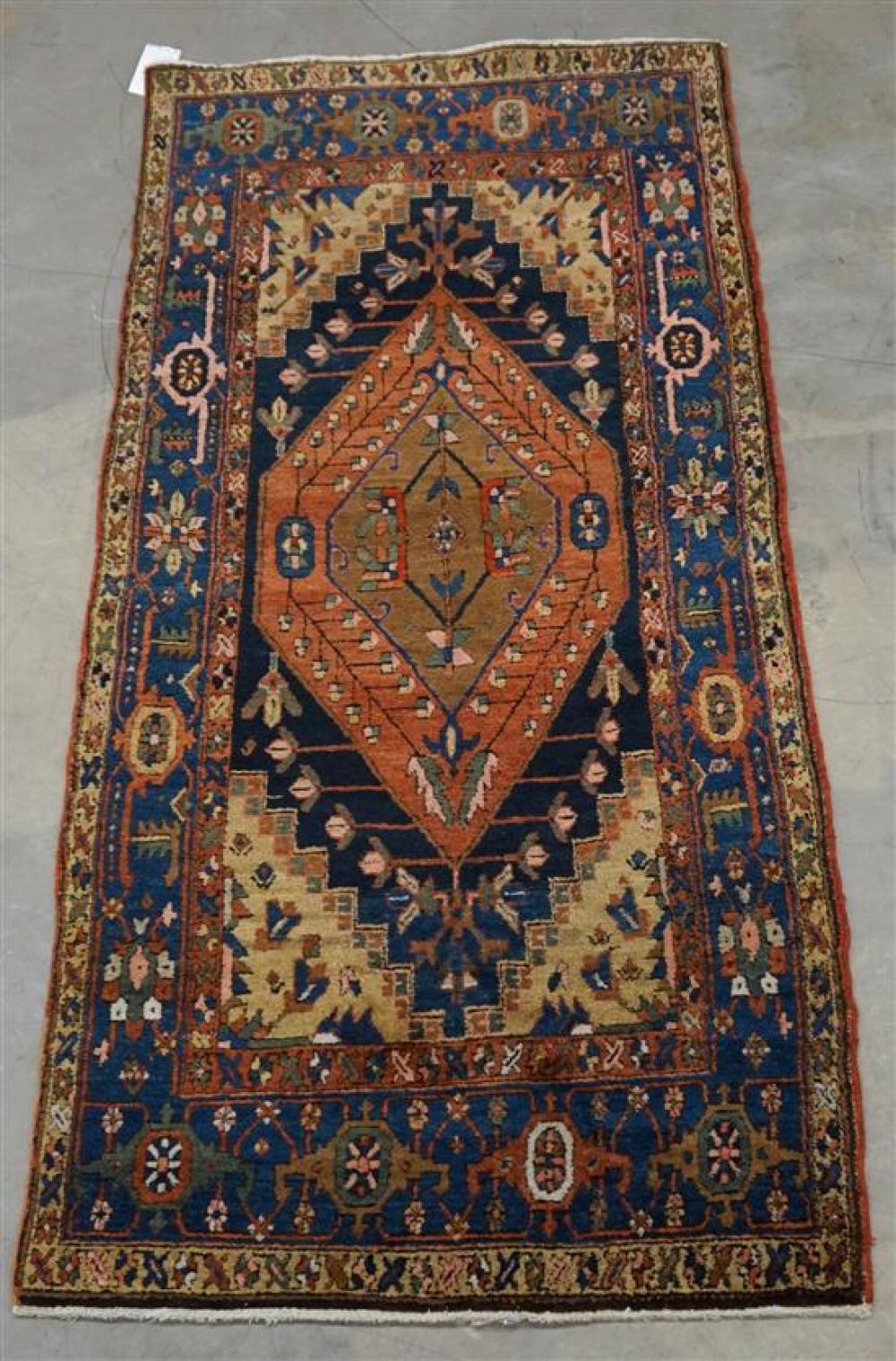 HAMADAN RUG, 6 FT 5 IN X 2 FT 10