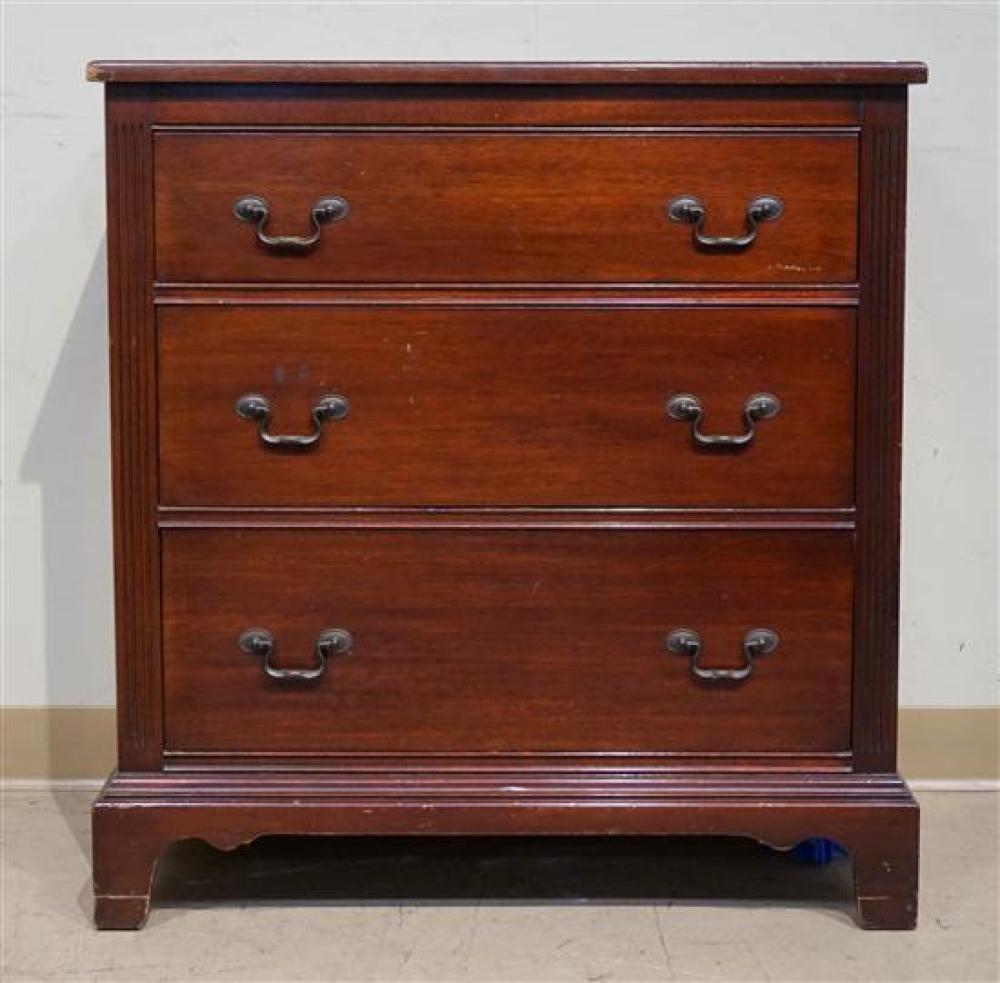 CHIPPENDALE STYLE MAHOGANY BACHELOR'S