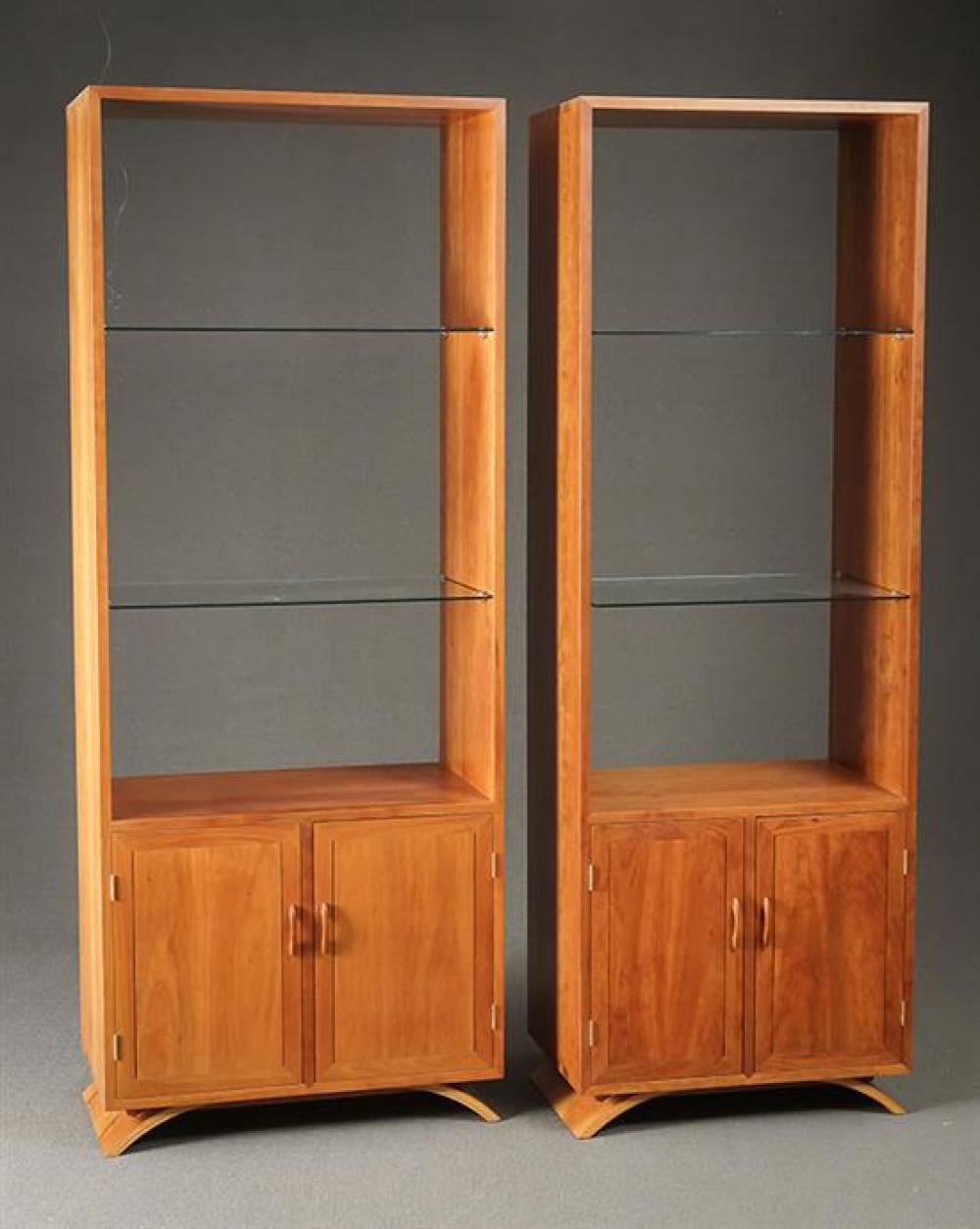 PAIR OF THOMAS MOSER MODERN CHERRY