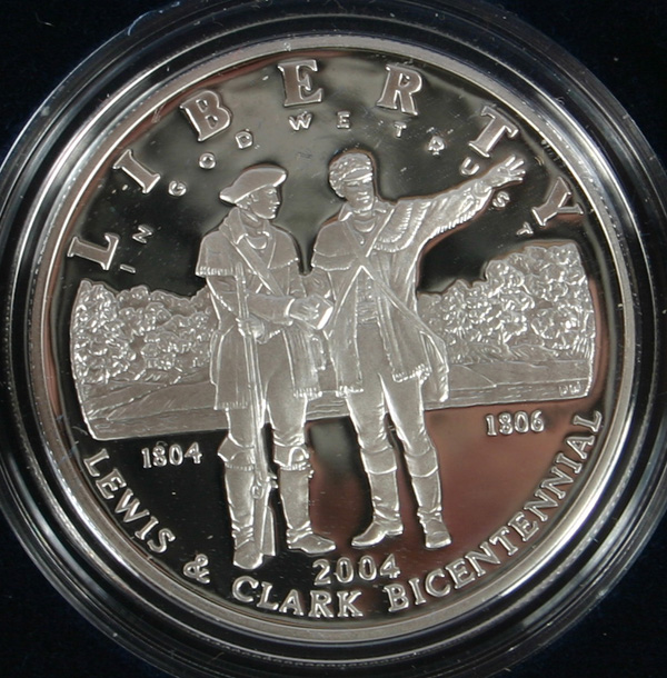 Two 2004 US Mint Lewis Clark 4ff2a