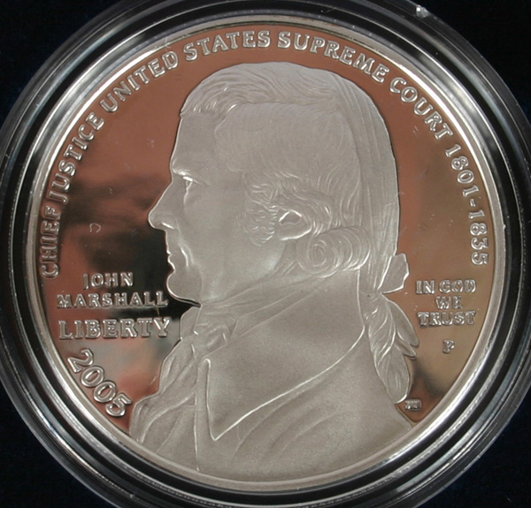 2005 US Mint John Marshall Silver