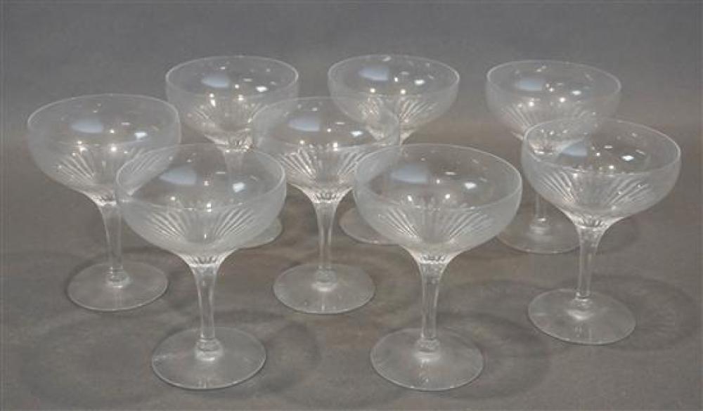EIGHT CUT CRYSTAL CHAMPAGNESEight Cut