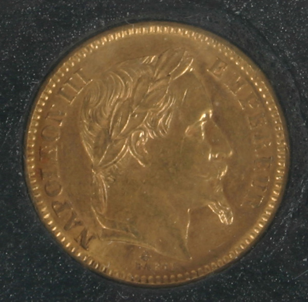 1862 Napoleon III Gold 20 Franc