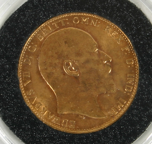 1907 Australian Gold Full Sovereign 4ff39