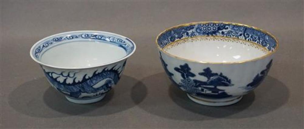 CHINESE EXPORT GILT DECORATED BLUE 31f853