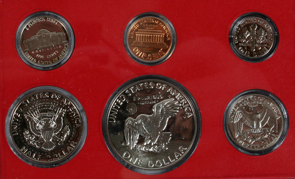 Three 1977 U.S. Mint Proof Sets