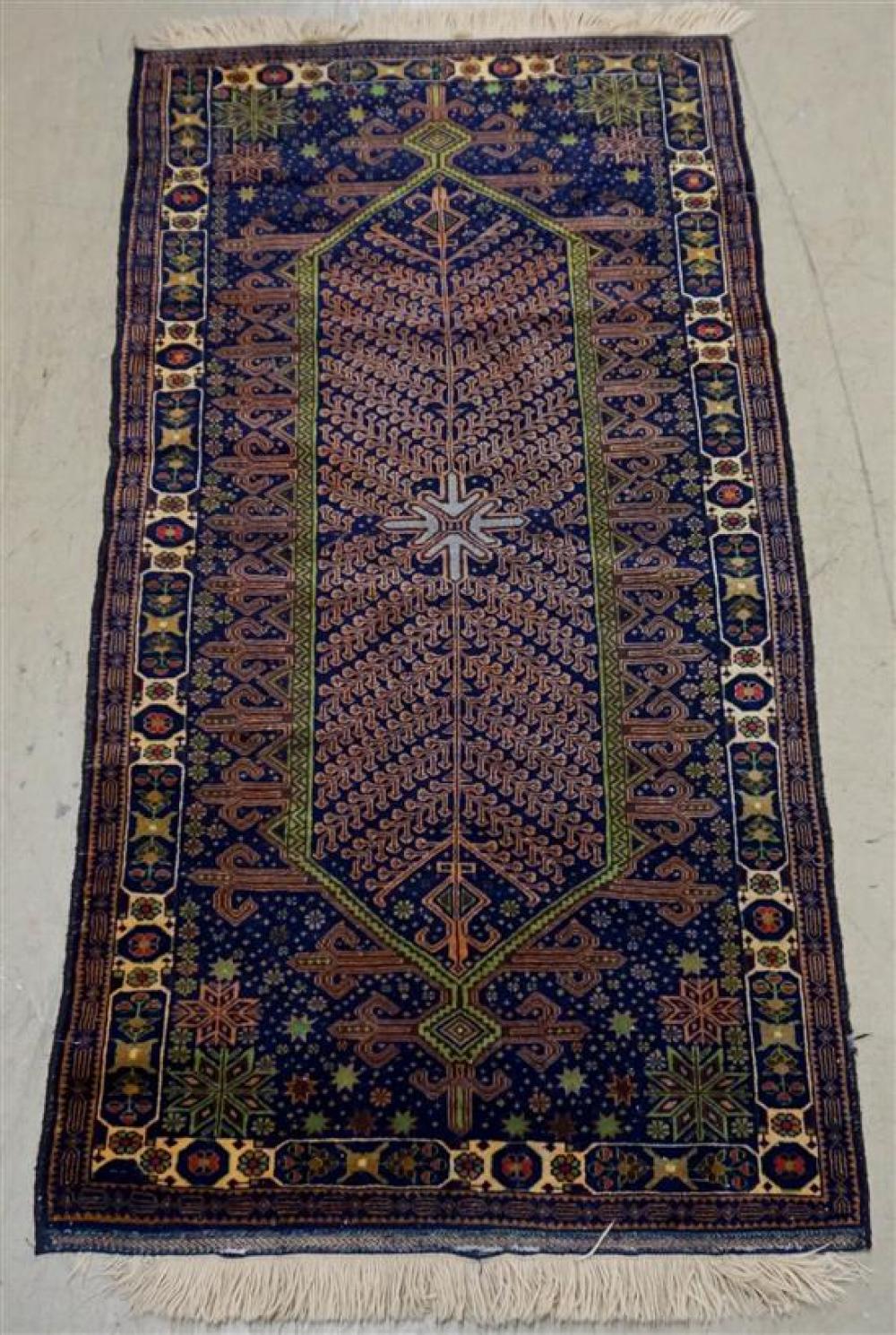 BALUCHISTAN RUG, 7 FT 3 IN X 3