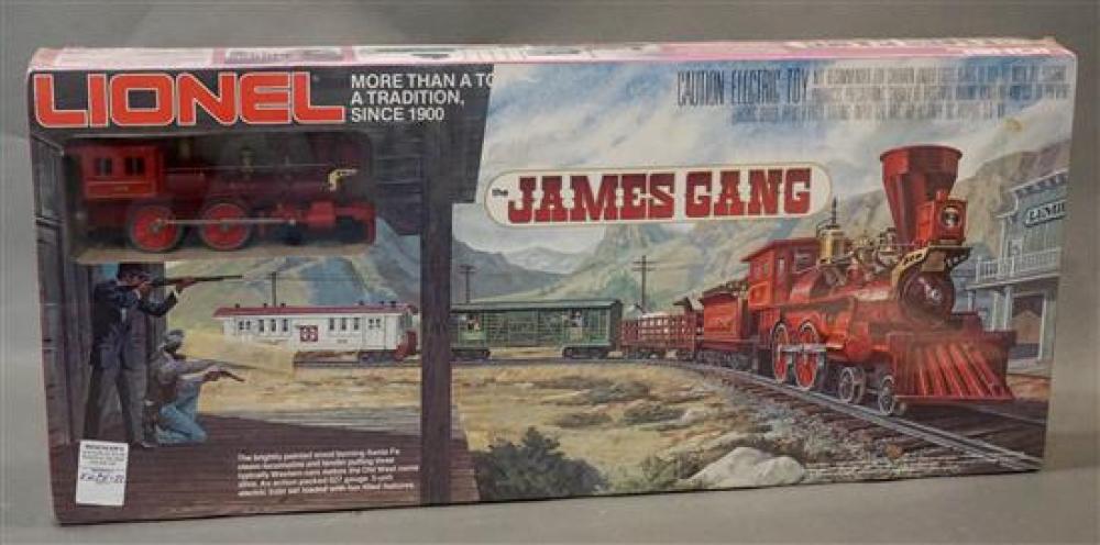 LIONEL JAMES GANG O 27 GAUGE TRAIN 31f863