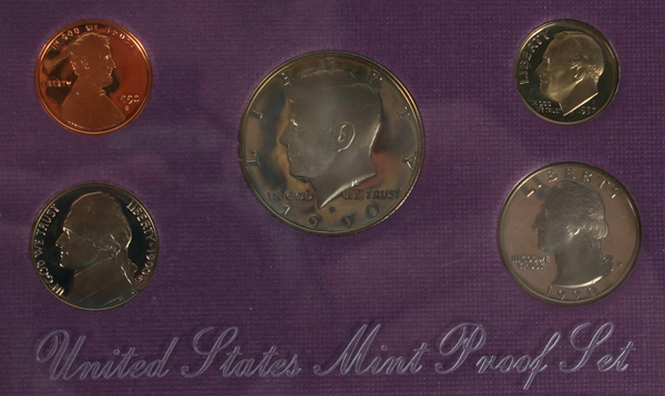 1989 90 91 92 U S Mint Proof 4ff46