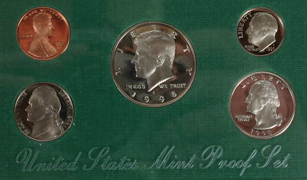 1996 & 1997 U.S. Mint Proof Sets