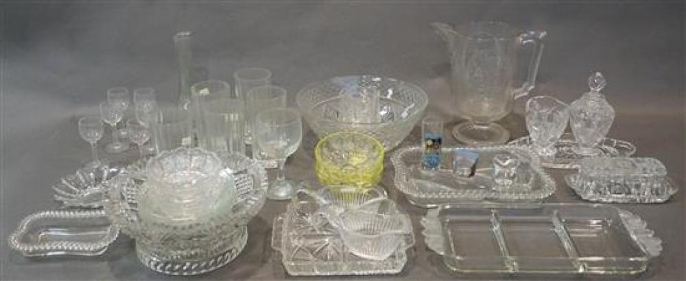 COLLECTION OF CLEAR, MILK AND PATTERN