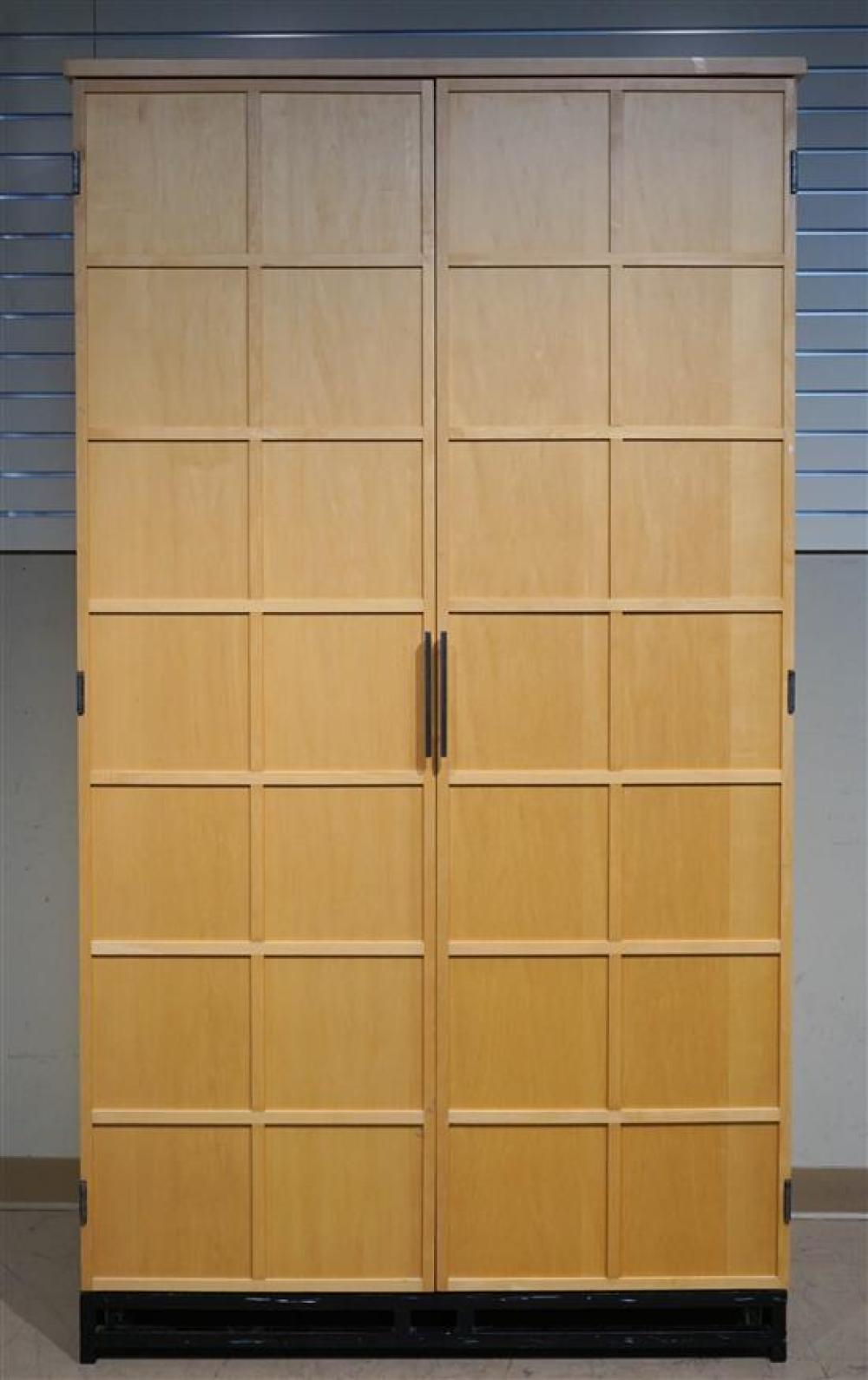 CONTEMPORARY CHERRY FINISH ARMOIRE ENTERTAINMENT 31f90a