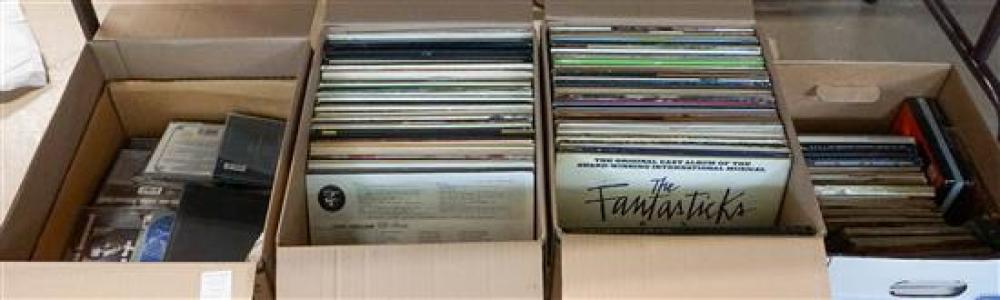 TWO BOXES OF RECORDS, BOX WITH